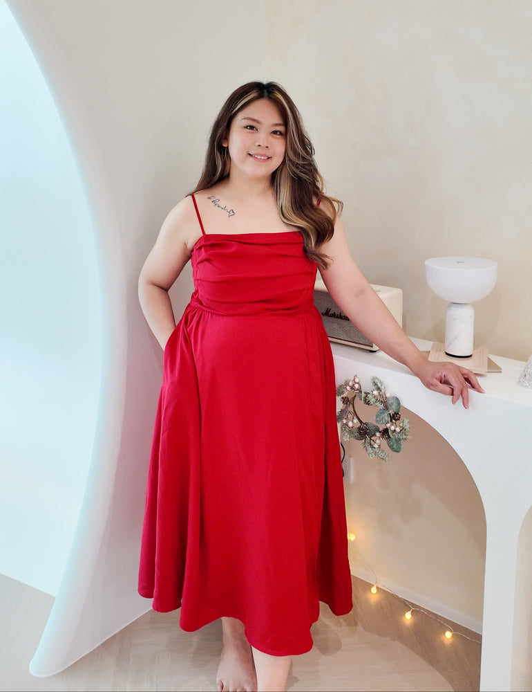 Kiara Cami Dress With Slit