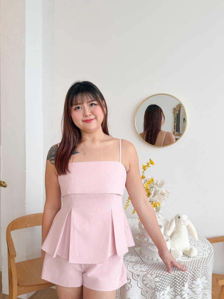 *Prelaunch Exclusive* Averi Pleated Peplum Co-Ord Set