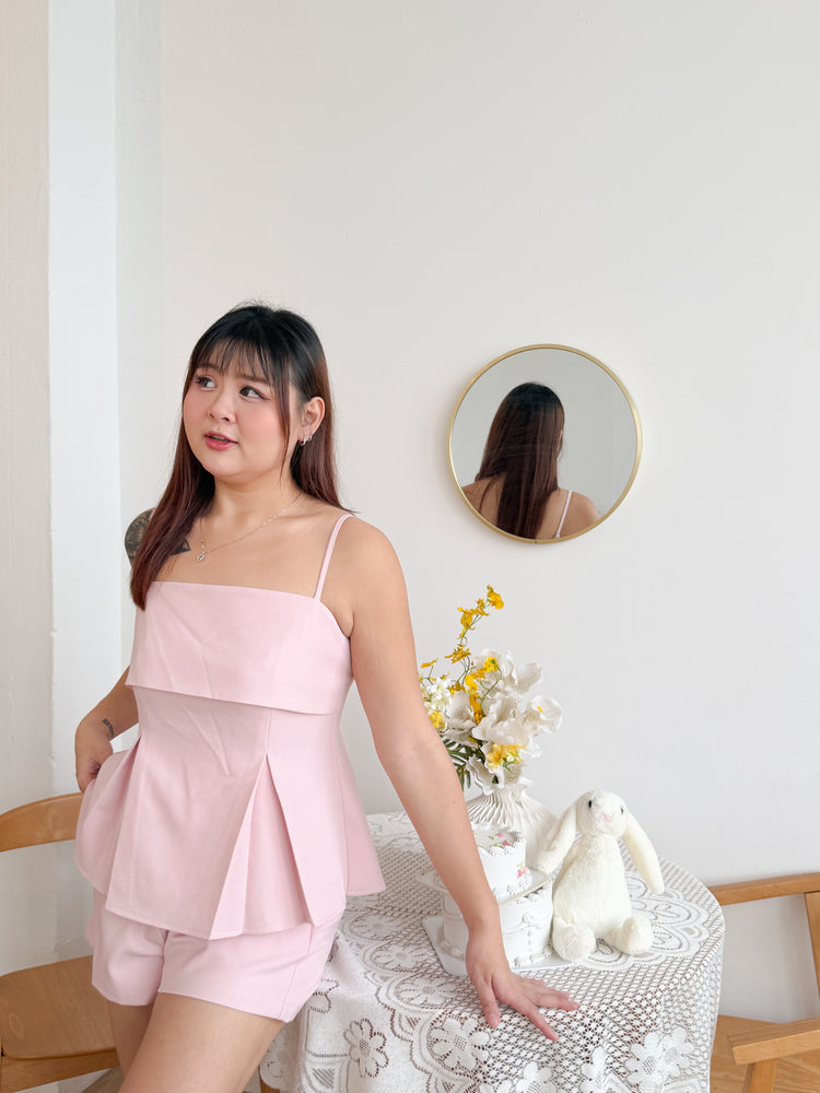 *Prelaunch Exclusive* Averi Pleated Peplum Co-Ord Set