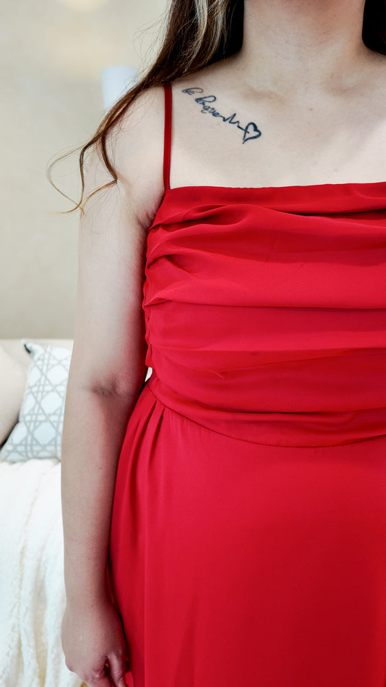 Kiara Cami Dress With Slit